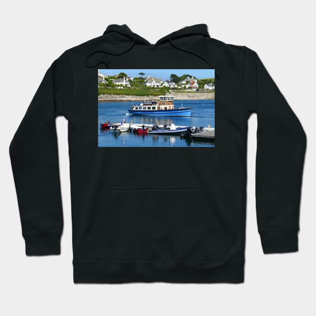 St Mawes, Cornwall Hoodie by Chris Petty